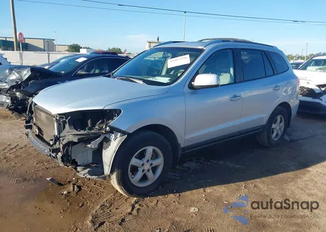 2007 Hyundai Santa Fe Gls z USA, uszkodzony, nr VIN 5NMSG13D37H106574